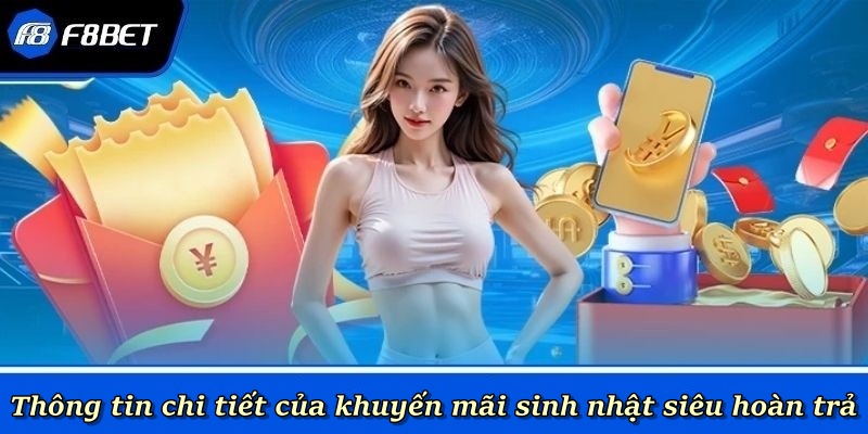 Thông tin chi tiết của khuyến mãi sinh nhật siêu hoàn trả